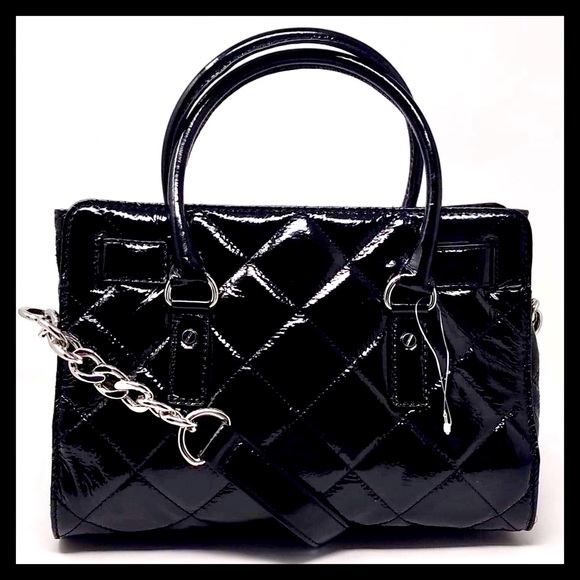 NEW! Michael Kors Hamilton Quilted Leather Satchel - Picture 4 of 11